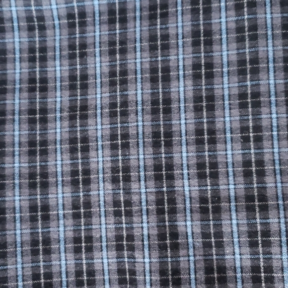 Cute gently worn No Boundaries blue & black plaid mini skirt size 11. Like new - Picture 2 of 5